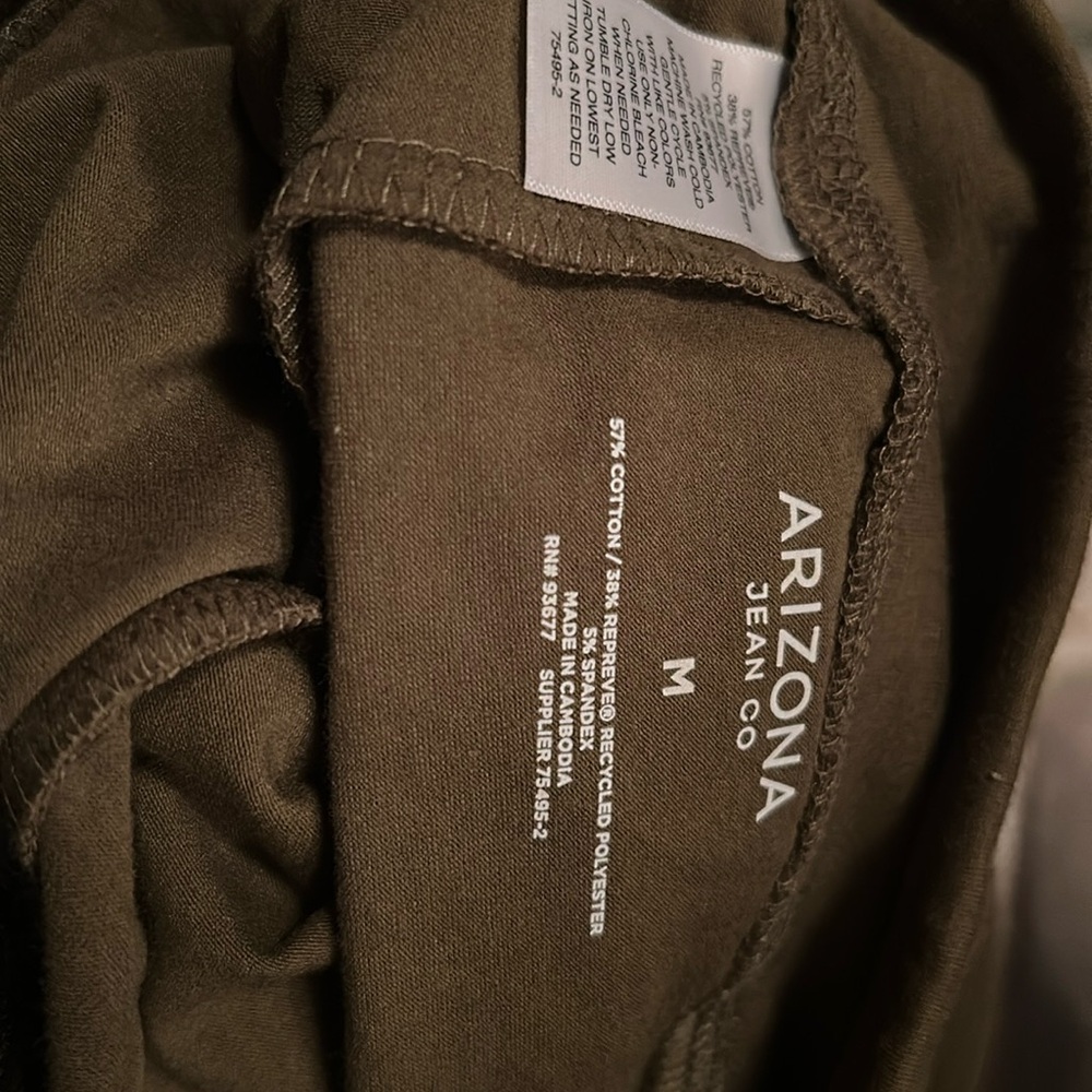 Arizona Jean Co Leggings Sz Medium